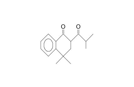 2-Isobutyryl-4,4-dimethyl-3,4-dihydro-naphthalen-1(2H)-one