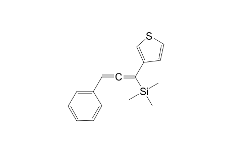 Trimethyl(3-phenyl-1-(thiophen-3-yl)propa-1,2-dien-1-yl)silane