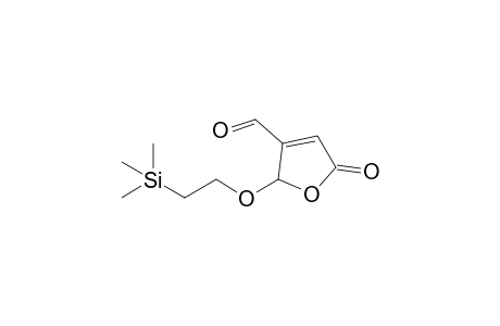 5-keto-2-(2-trimethylsilylethoxy)-2H-furan-3-carbaldehyde