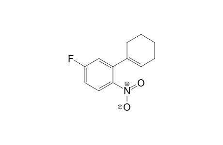 2-Cyclohexenyl-4-fluoro-1-nitrobenzene