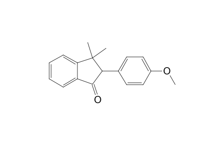 2-(4-Methoxyphenyl)-3,3-dimethyl-2,3-dihydro-1H-inden-1-one