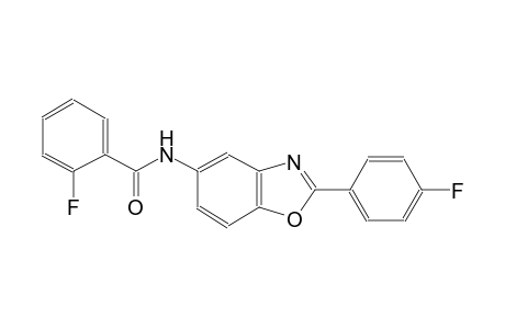 benzamide, 2-fluoro-N-[2-(4-fluorophenyl)-5-benzoxazolyl]-