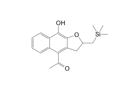 4-Acetyl-2,3-dihydro-9-hydroxy-2-[(trimethylsilyl)methyl]naphtho[2,3-b]furan