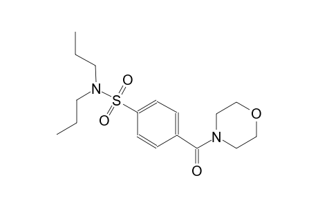 benzenesulfonamide, 4-(4-morpholinylcarbonyl)-N,N-dipropyl-