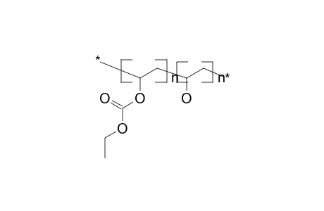 Poly(vinyl ethyl carbonate-co-vinyl alcohol)