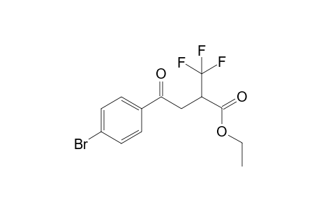 Ethyl 4-(4-bromophenyl)-4-oxo-2-(trifluoromethyl)butanoate