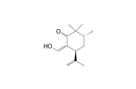 (3R,5S)-6-Hydroxymethylene-5-isopropenyl-2,2,3-dimethylocyclohexanone