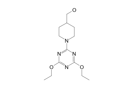 1-(4,6-DIETHOXY-1,3,5-TRIAZINE-2-YL)-(PIPERIDINE-4-YL)-METHANOL