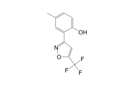 phenol, 4-methyl-2-[5-(trifluoromethyl)-3-isoxazolyl]-