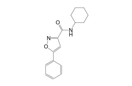 3-isoxazolecarboxamide, N-cyclohexyl-5-phenyl-