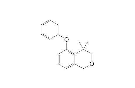 4,4-DIMETHYL-5-PHENOXYISOCHROMAN