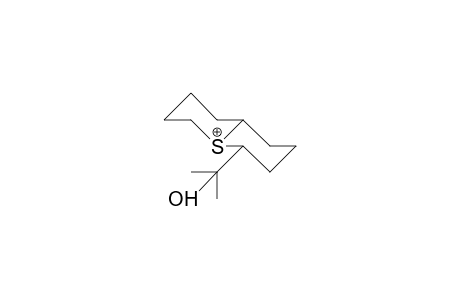 2E-(2-Hydroxy-isopropyl)-1-thionia-cis-decalin cation