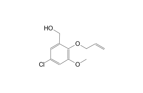 [2-(allyloxy)-5-chloro-3-methoxyphenyl]methanol