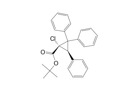 Cyclopropanecarboxylic acid, 1-chloro-2,2,3-triphenyl-, 1,1-dimethylethyl ester, cis-