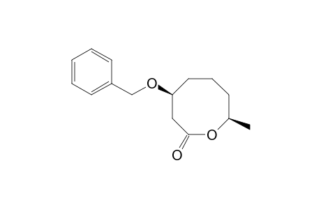 (4S,8R)-4-(benzyloxy)-8-methyl-oxocan-2-one
