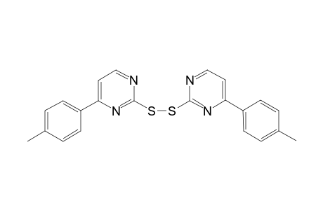Bis[4-(4-methylphenyl)-2(1H)-pyrimidine-2-yl] disulfide