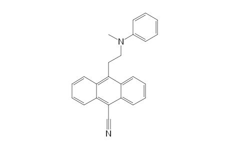9-[2-(N-Methyl-N-phenylamino)ethyl]-10-cyanoanthracene