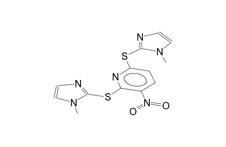 2,6-bis(1-methyl-2-imidazolylthio)-3-nitropyridine