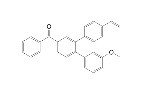 (3-Methoxy-4''-vinyl[1,1';2',1'']terphenyl-4'-yl)phenylmethanone