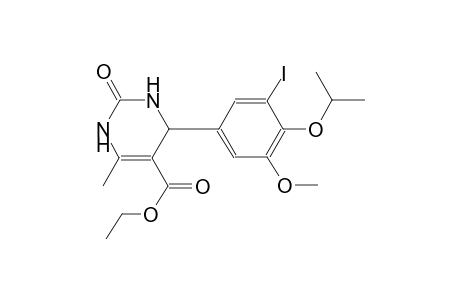 ethyl 4-(3-iodo-4-isopropoxy-5-methoxyphenyl)-6-methyl-2-oxo-1,2,3,4-tetrahydro-5-pyrimidinecarboxylate