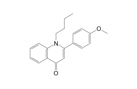 Butyl-2-(4-methoxy-phenyl)-1H-quinolin-4-one