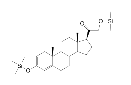 Deoxycorticosterone, enol-, di-TMS