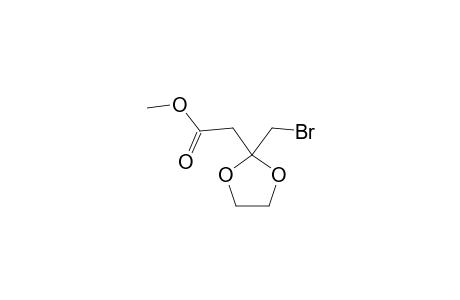 (2-Bromomethyl-[1,3]dioxolan-2-yl)-acetic acid, methyl ester