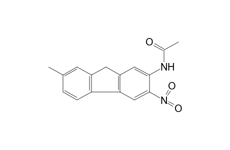 N-(7-METHYL-3-NITROFLUOREN-2-YL)ACETAMIDE