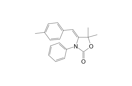(Z)-5,5-dimethyl-4-(4-methylbenzylidene)-3-phenyloxazolidin-2-one