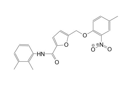 N-(2,3-dimethylphenyl)-5-[(4-methyl-2-nitrophenoxy)methyl]-2-furamide