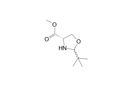 (4S)-2-tert-butyl-4-oxazolidinecarboxylic acid methyl ester