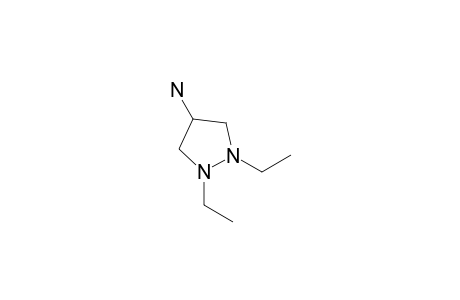 4-Amino-1,2-diethylpyrazolidine
