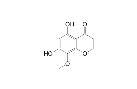 4H-1-Benzopyran-4-one, 2,3-dihydro-5,7-dihydroxy-8-methoxy-