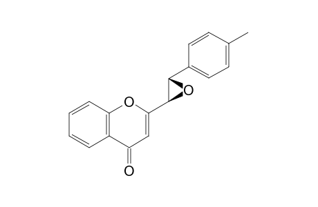 2-[(2R,3S)-3-(4-methylphenyl)-2-oxiranyl]-1-benzopyran-4-one