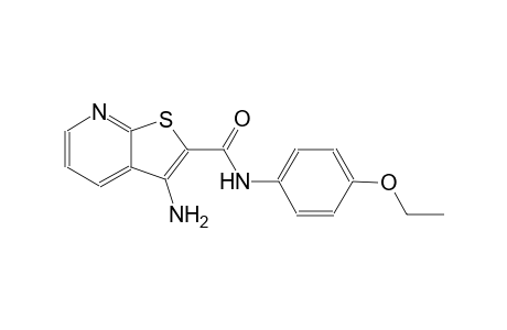 thieno[2,3-b]pyridine-2-carboxamide, 3-amino-N-(4-ethoxyphenyl)-