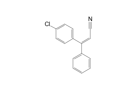 (Z)-3-(4-Chlorophenyl)-3-phenyl-2-propenenitrile