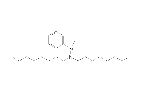 N-[Dimethyl(phenyl)silyl]-N-octyl-1-octanamine