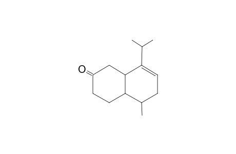 3-Oxo-5-isopropyl-8-methyl-1,2,3,4,7,8,9,10-octahydronaphthalene