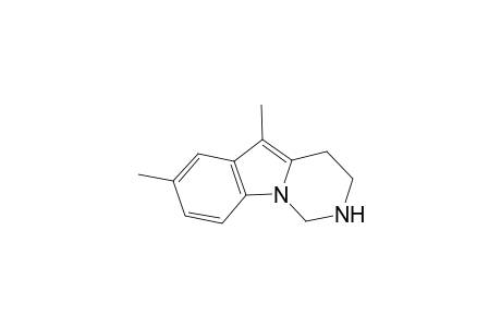 5,7-Dimethyl-1,2,3,4-tetrahydropyrimido(1,6-a)indole