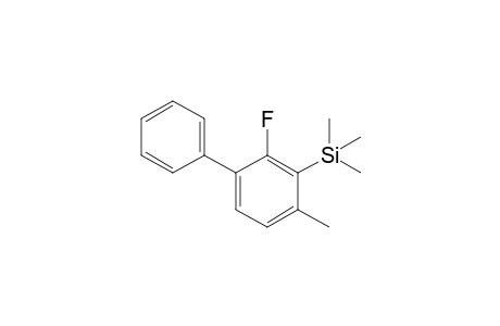 2-Fluoro-4-methyl-3-(trimethylsilyl)biphenyl