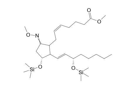 methyl (Z)-7-[(3R)-5-methoxyimino-3-trimethylsilyloxy-2-[(E,3S)-3-trimethylsilyloxyoct-1-enyl]cyclopentyl]hept-5-enoate