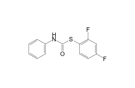 thiocarbanilic acid, S-(2,4-difluorophenyl)ester
