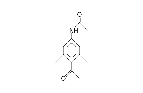 4'-Acetyl-3',5'-dimethyl-acetanilide