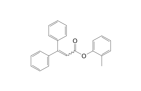 3,3-diphenylacrylic acid, o-tolyl ester