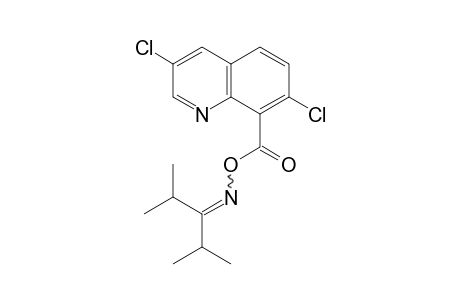 3-Pentanone, 2,4-dimethyl-, O-[(3,7-dichloro-8-quinolinyl)carbonyl]oxime