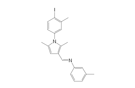 N-{[1-(4-iodo-3-methylphenyl)-2,5-dimethyl-1H-pyrrol-3-yl]methylidene}-3-methylaniline