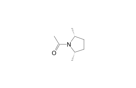 cis-1-acetyl-2,5-dimethylpyrrolidine