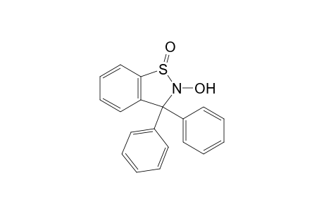 2,3-Dihydro-2-hydroxy-3,3-diphenyl[1,2]benzisothiazole 1-oxide