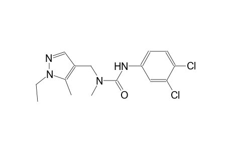 N'-(3,4-dichlorophenyl)-N-[(1-ethyl-5-methyl-1H-pyrazol-4-yl)methyl]-N-methylurea