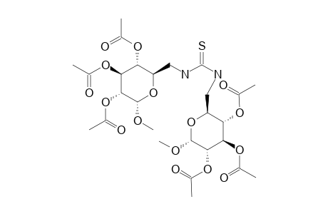 N,N'-BIS-(METHYL-2,3,4-TRI-O-ACETYL-6-DEOXY-ALPHA-D-GLUCOPYRANOSYD-6-YL)-THIOUREA